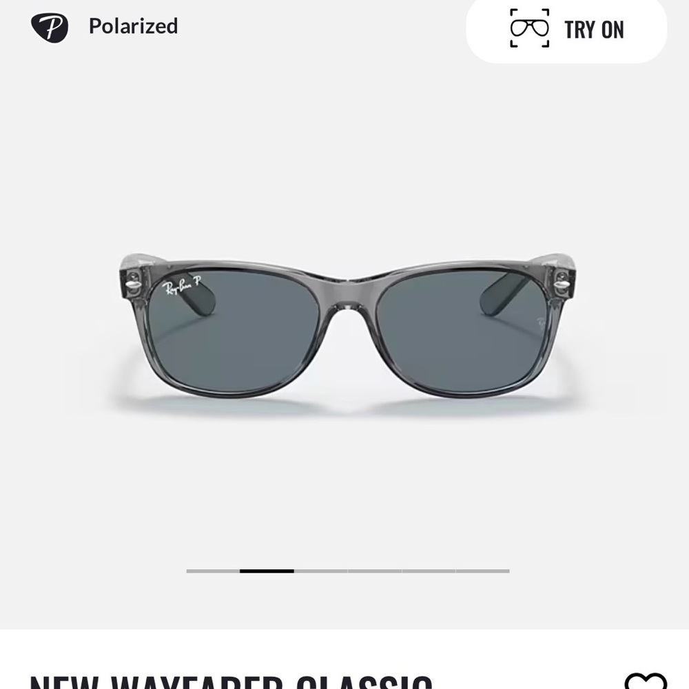 Ray-Ban New Wayfarer Unisex Sunglasses with Case - Picture 7 of 9